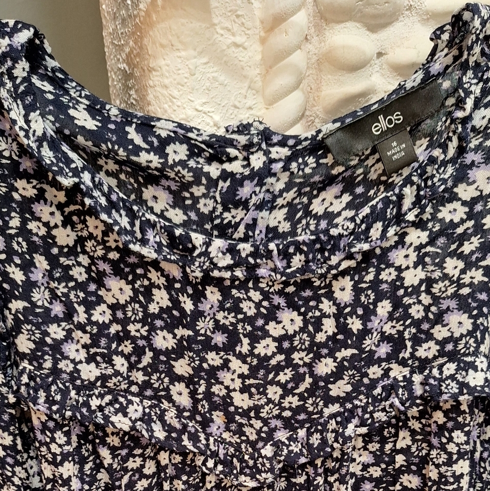 Floral Print Women's Top